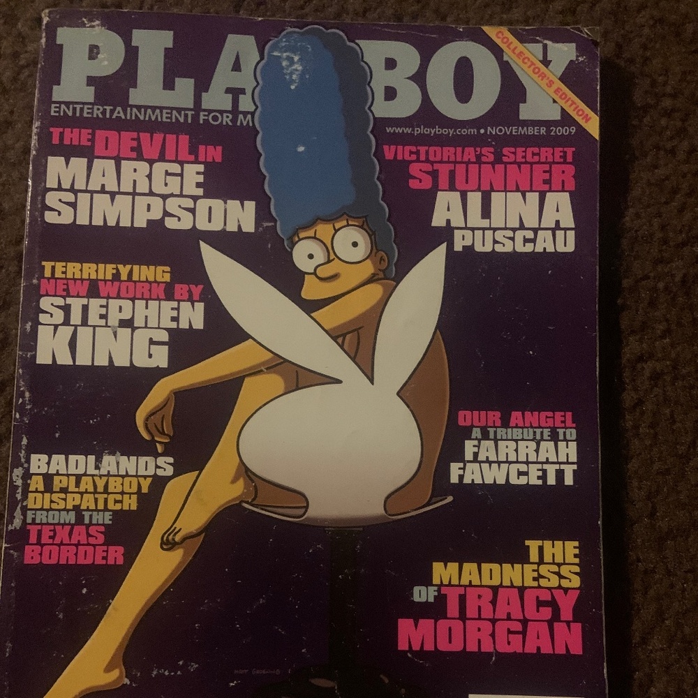 Collector’s Edition of PlayBoy featuring Marge Simpson